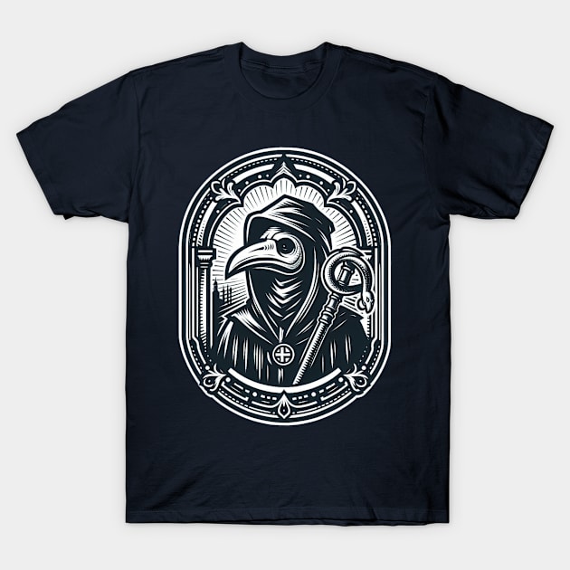 Plague Doctor T-Shirt by WolfeTEES